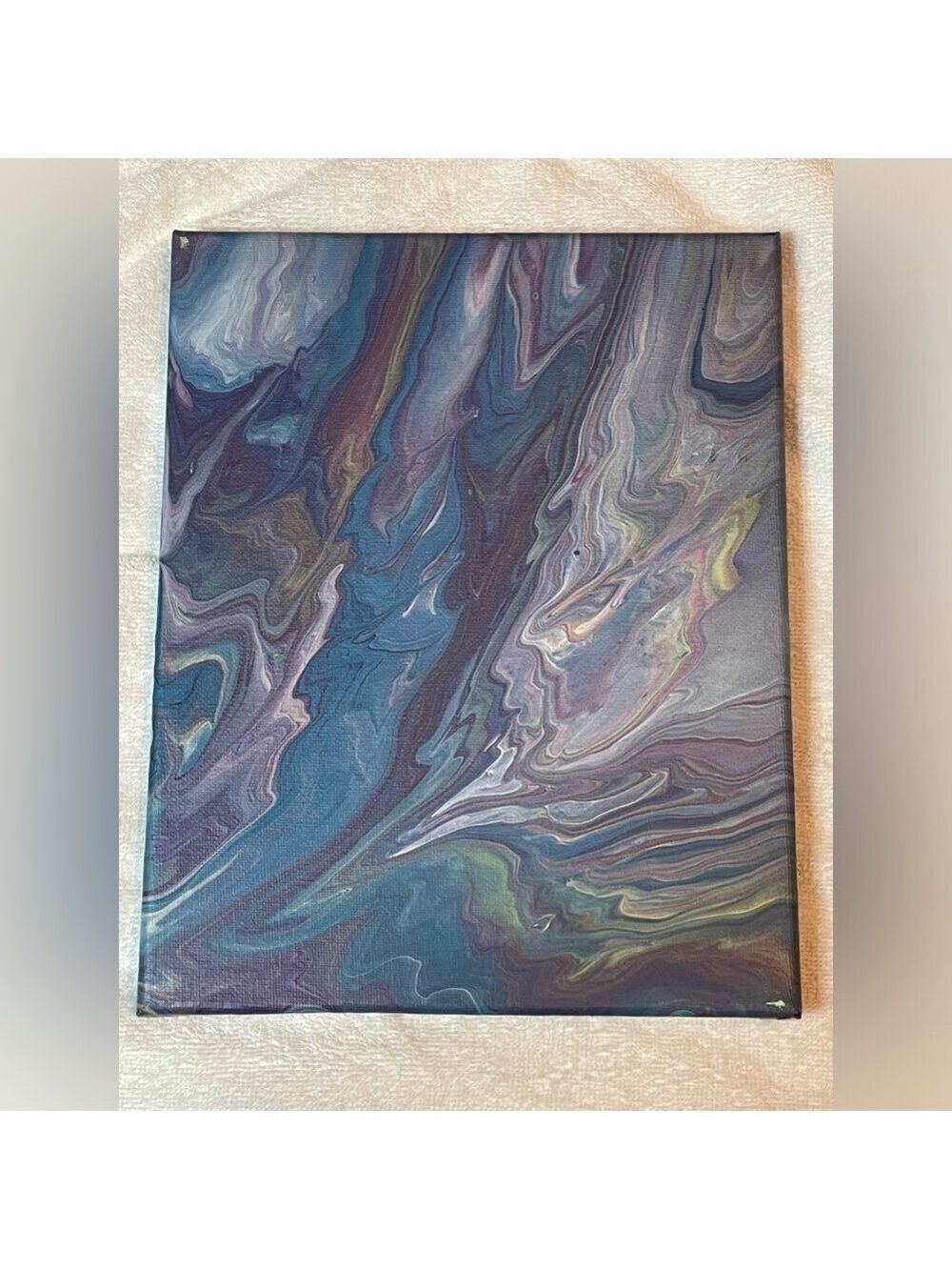 🎨 Handcrafted Poured Painting by @FSDollar 8.5” X 11” 🎨